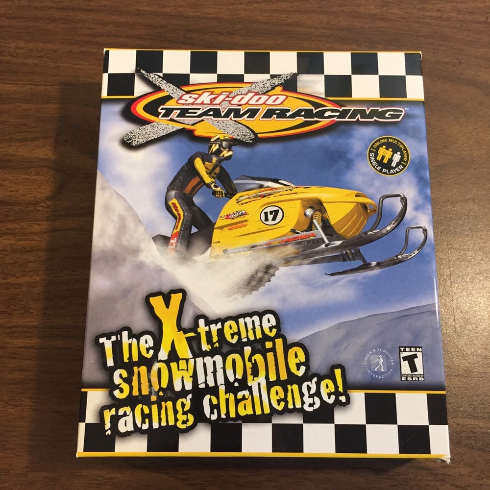 Ski-Doo Team Racing PC Game - Yellow